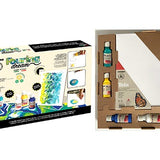 Set Lienzo y Pinturas