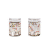 Vasos Glitter Rainbow