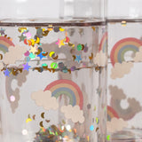 Vasos Glitter Rainbow