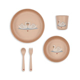 Set platos Cisne