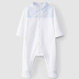 Pijama vichy azul
