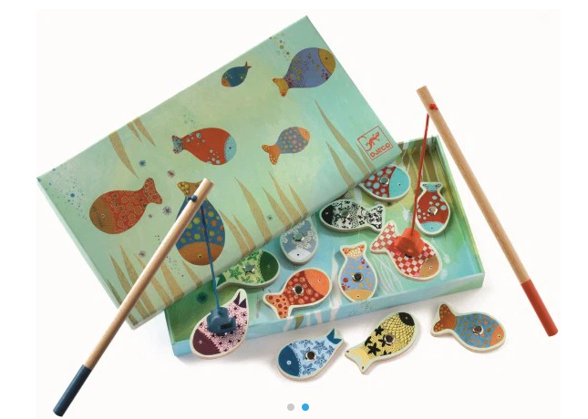 Juego de pesca mágica