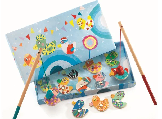 Juego de pesca de patos