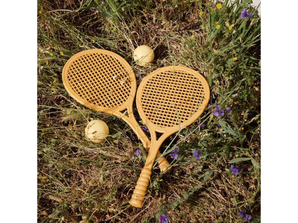 Tennis set yellow mellow