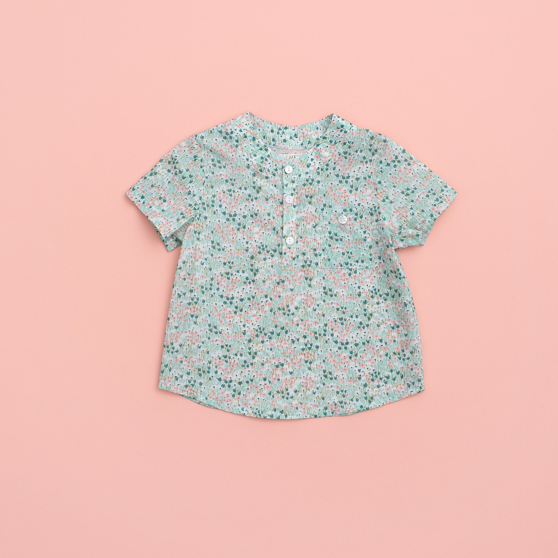 Camisa Niño Liberty Loveday Agua