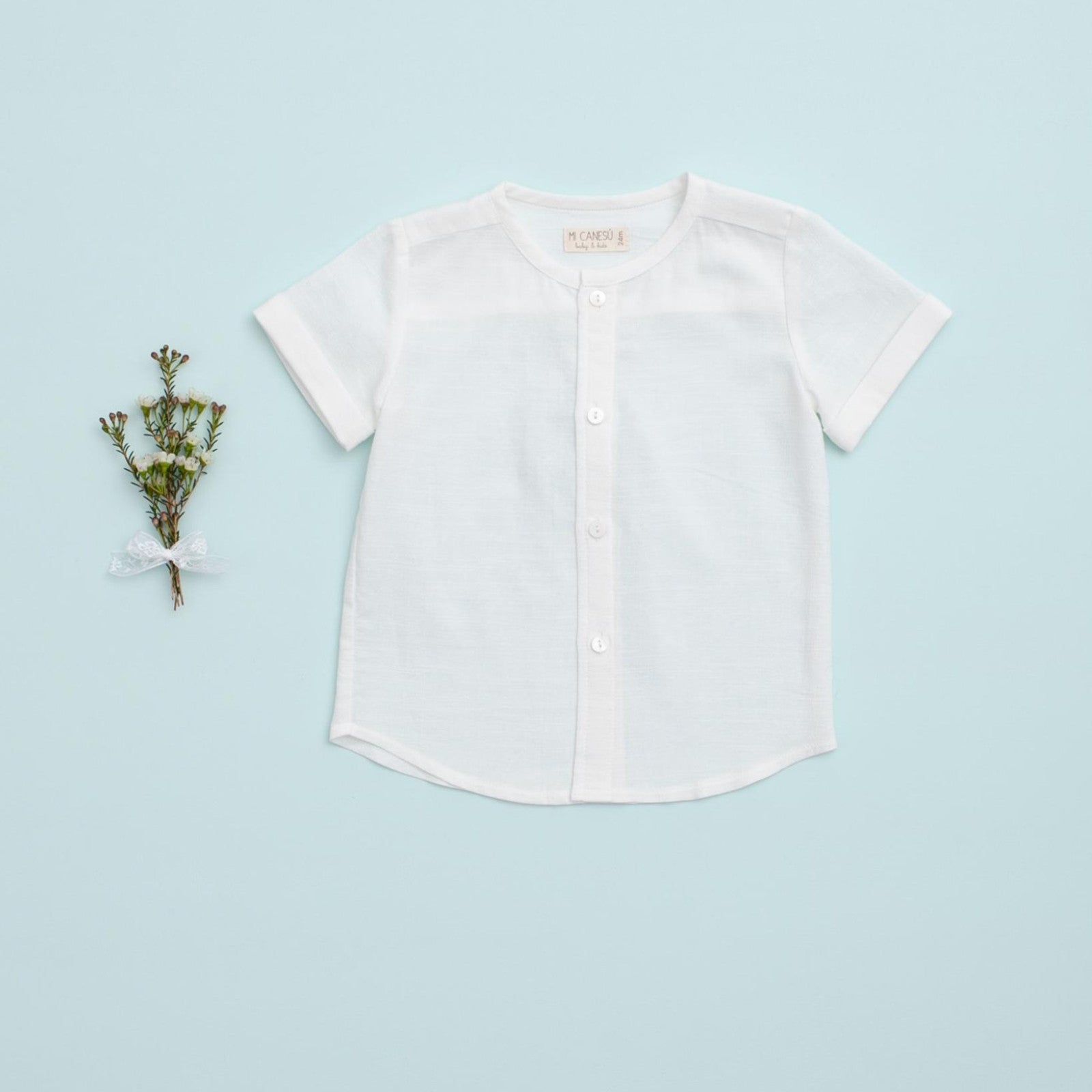 Camisa Niño Beige