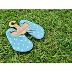 Slip stop lunares verde sage