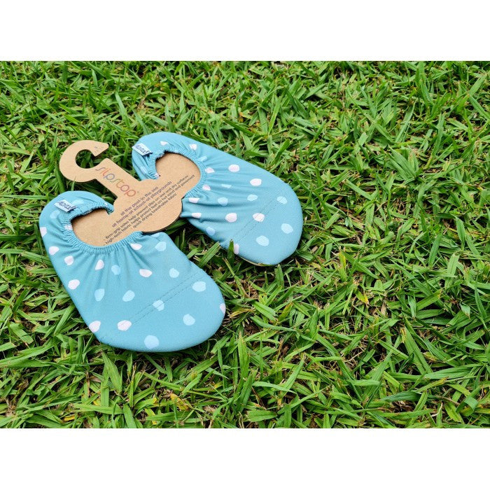 Slip stop lunares verde sage