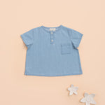 Camisa Botón Denim Soft