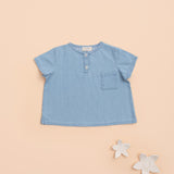 Camisa Botón Denim Soft
