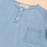 Camisa Botón Denim Soft