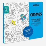 Poster para colorear Cosmos