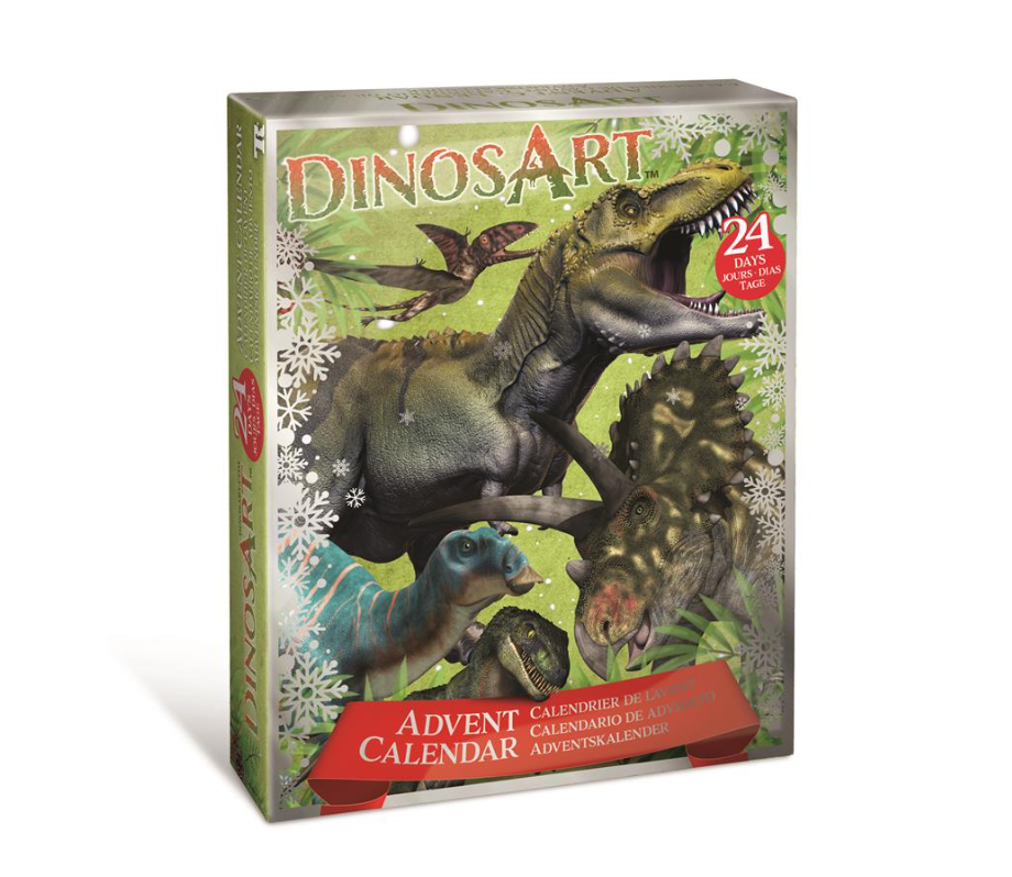 Calendario de adviento Dinosaurios