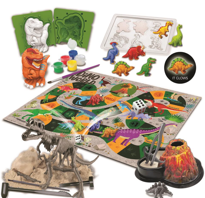 Kit aventura con dinosaurios