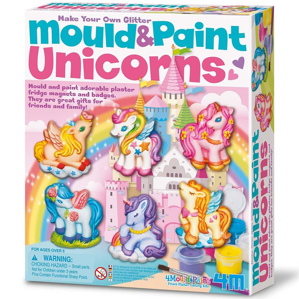 Mould and paint unicorns