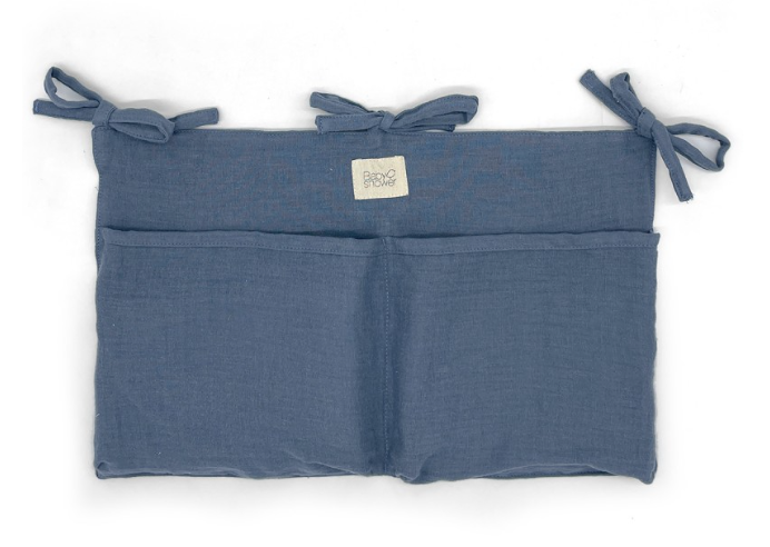 Organizador cuna dusty blue